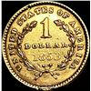 Image 2 : 1853 Rare Gold Dollar CLOSELY UNCIRCULATED