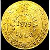 Image 2 : 1875 Cal. Gold Token ARms of Calif CLOSELY UNCIRCU