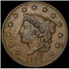 Image 1 : 1837 Coronet Head Large Cent LIGHTLY CIRCULATED