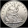 Image 1 : 1855-O Arws Seated Liberty Half Dollar UNCIRCULATE