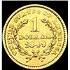 Image 2 : 1849 Rare Gold Dollar CLOSELY UNCIRCULATED