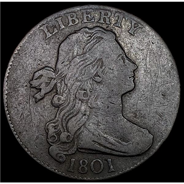 1801 Draped Bust Large Cent NICELY CIRCULATED