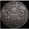 Image 2 : 1801 Draped Bust Large Cent NICELY CIRCULATED