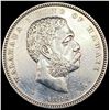 Image 1 : 1883 Hawaiian Half Dollar CLOSELY UNCIRCULATED