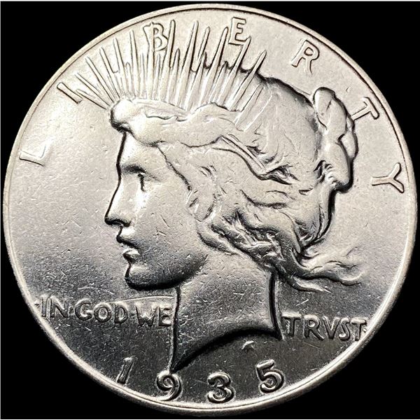 1935-S Silver Peace Dollar LIGHTLY CIRCULATED