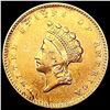 Image 1 : 1854 Rare Gold Dollar CLOSELY UNCIRCULATED