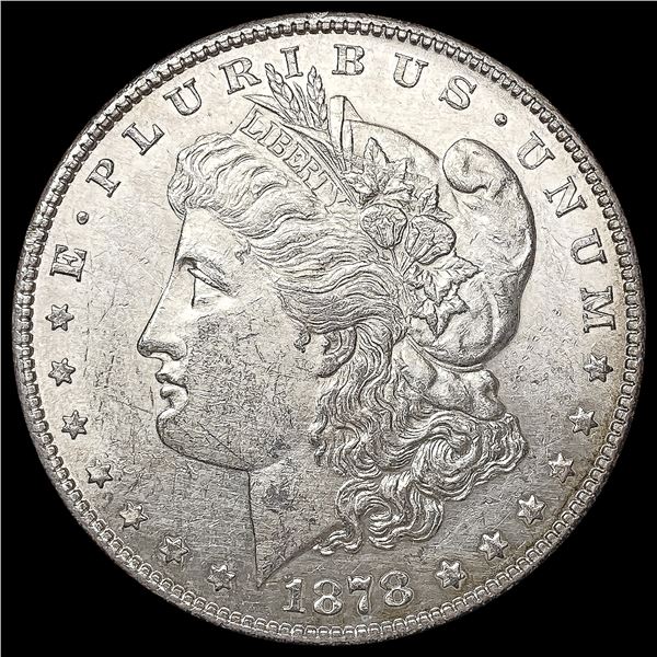 1878-S Morgan Silver Dollar CLOSELY UNCIRCULATED