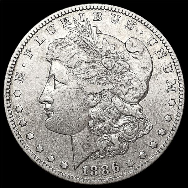 1886-S Morgan Silver Dollar LIGHTLY CIRCULATED