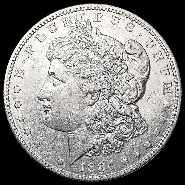 1884-S Morgan Silver Dollar CLOSELY UNCIRCULATED