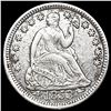 Image 1 : 1853 Arws Seated Liberty Half Dime CLOSELY UNCIRCU