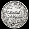 Image 2 : 1853 Arws Seated Liberty Half Dime CLOSELY UNCIRCU