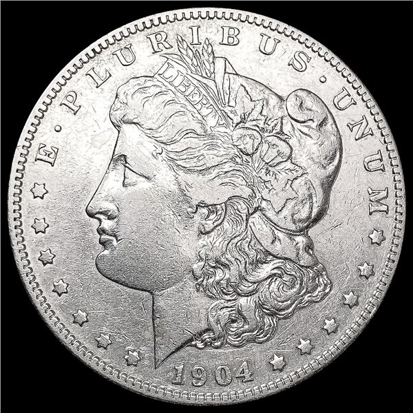 1904-S Morgan Silver Dollar NEARLY UNCIRCULATED