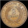 Image 2 : 1864 Two Cent Piece CLOSELY UNCIRCULATED