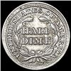 Image 2 : 1857 Seated Liberty Half Dime CLOSELY UNCIRCULATED