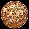 Image 2 : 1864 Two Cent Piece CHOICE AU