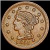 Image 1 : 1851 Braided Hair Large Cent CLOSELY UNCIRCULATED
