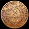 Image 2 : 1868 Two Cent Piece ABOUT UNCIRCULATED