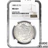 Image 1 : 1883-CC Morgan Silver Dollar NGC MS66+