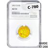 Image 1 : 1911-D $5 Gold Half Eagle NGC AU55