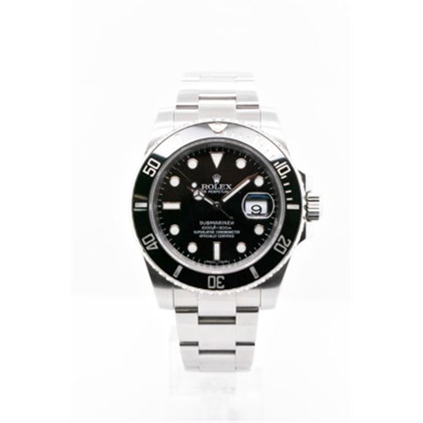 Pre-owned ROLEX SUB Model #116610 S/S 40MM