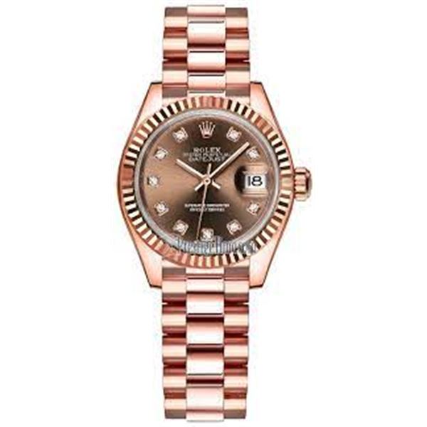 Rolex 28MM RG President Model # 279175