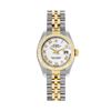Image 1 : Rolex Ladies Two Tone White Roman Hidden Clasp Jubilee Watch