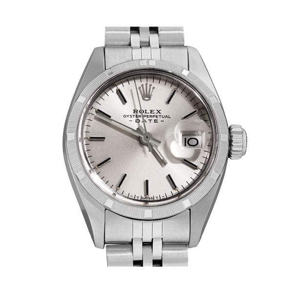 Rolex Ladies Steel Silver Index 26MM Watch