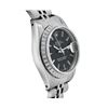 Image 2 : Rolex Ladies Quickset Black Index Stainless Steel 26MM Watch