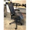 Image 2 : HERMAN MILLER AERON GRAPHITE FULLY ADJUSTABLE TASK CHAIR SIZE B, RETAIL PRICE $2,243