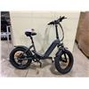 Image 1 : Y20 GRAY ELECTRIC BIKE, FOLDABLE E-BIKE. 500W / 1000W MOTOR, 35 KMH MAX SPEED, 48 VOLT BATTERY,