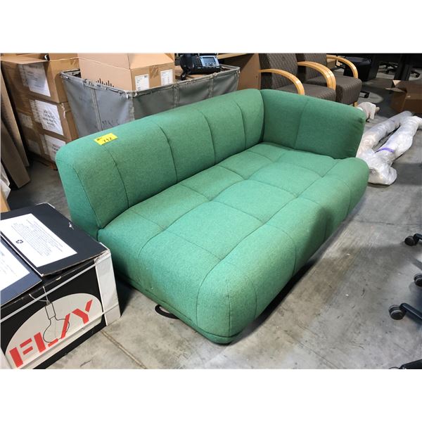 HAY GREMOLATA QUILTON WIDE CHAISE SECTION 68 W, INCOMPLETE SET