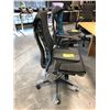 Image 2 : HERMAN MILLER EMBODY BLACK/CYAN FULLY ADJUSTABLE GAMING CHAIR, RETAIL PRICE $2,620