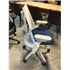 Image 2 : HERMAN MILLER SAYL BLUE/WHITE TASK CHAIR, RETAIL PRICE $1,045