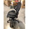 Image 3 : HERMAN MILLER AERON BLACK FULLY ADJUSTABLE TASK CHAIR (SIZE B), RETAIL PRICE $2,485