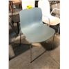 Image 1 : HAY LIGHT TEAL SIDE CHAIR