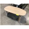 Image 1 : DESIGN WITHIN REACH OHM NUDE LARGE COFFEE TABLE, RETAIL VALUE $ 1,990