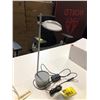 Image 1 : DESIGN WITHIN REACH GREY FOCAL LED LAMP WITH USB PORT