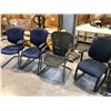 Image 1 : 5 MISC OFFICE CHAIRS (MUST TAKE ALL)