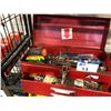 Image 2 : 2 TOOL BOXES WITH MISCELLANEOUS HAND TOOLS, INCOMPLETE TAPPING BITS AND MORE
