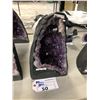 Image 1 : 14.5X9 INCH (15.9 KG) AMETHYST GEODE CATHEDRAL BRAZIL RETAIL VALUE $12,000