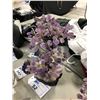 Image 2 : 15 INCH LARGE AMETHYST TREE BRAZIL BASE RETAIL VALUE $2,400