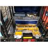 Image 1 : TOOL BOX WITH MISC HAND TOOLS AND STORAGE CASE OF TOOLS, DRILL BITS ETC.
