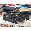 Image 1 : LARGE LOT OF ASSORTED HARD AND SOFT GUN CASES INCLUDING FLAMBEAU OUTDOOR HARD CASE,