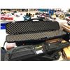 Image 2 : LARGE LOT OF ASSORTED HARD AND SOFT GUN CASES INCLUDING FLAMBEAU OUTDOOR HARD CASE,
