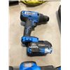 Image 3 : BIN OF ASSORTED HAND TOOLS INCLUDING MASTER CRAFT CIRCULAR SAW AND HAMMER DRILL