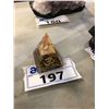 Image 1 : ORGONITE PYRAMID TIGER EYE WITH COPPER RETAIL VALUE $269