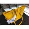 Image 2 : CALVIN KLEIN YELLOW TOTE BAG - AUTHENTICATION UNKNOWN