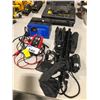Image 1 : CAR BOOSTER/CHARGER, UMBRELLA, CAMERA AND CAMERA STAND