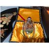 Image 3 : HAND CARVED WOODEN DRAGON, CHINESE TEA SET IN THE CASE AND FULONG MARK HAND CARVED DRAGONS