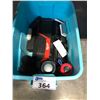 Image 1 : SPEAKERS, CHARGER WITH BATTERY PACKS -  NO CABLES